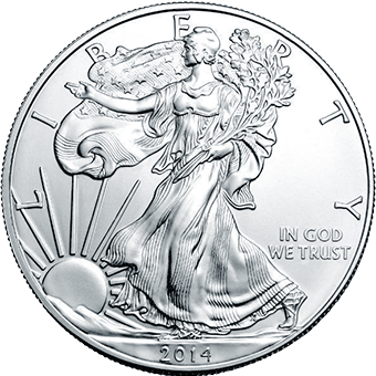 1oz SILVER EAGLE 